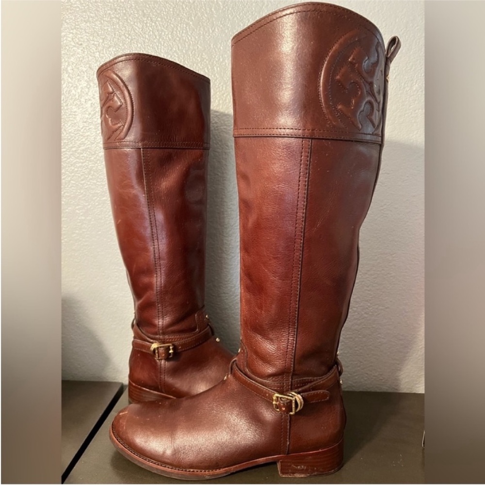 WOMEN TORY BURCH RIDING BOOTS 9.5